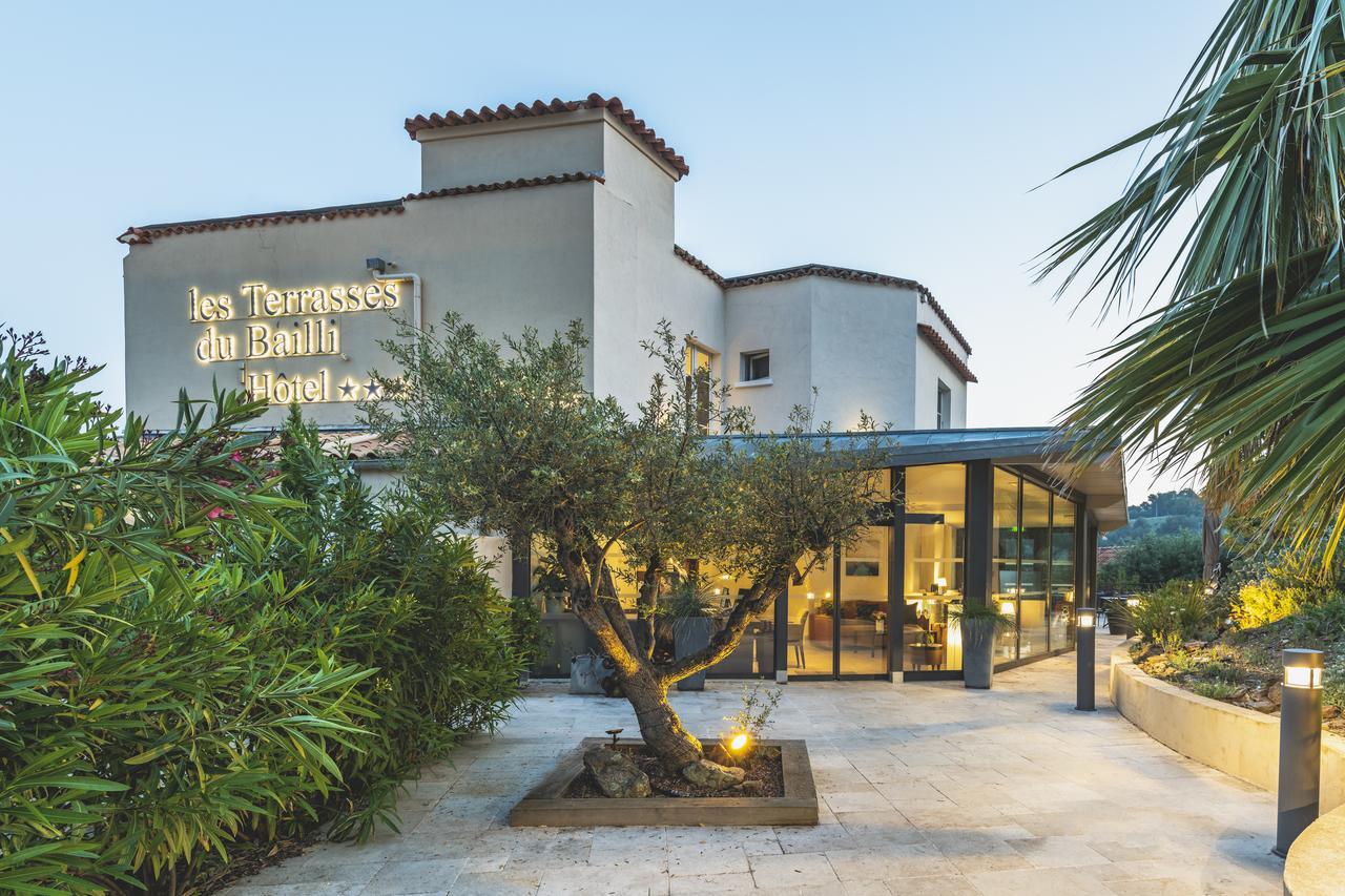 Hotel Les Terrasses Du Bailli Le Le Rayol-Canadel-sur-Mer Esterno foto