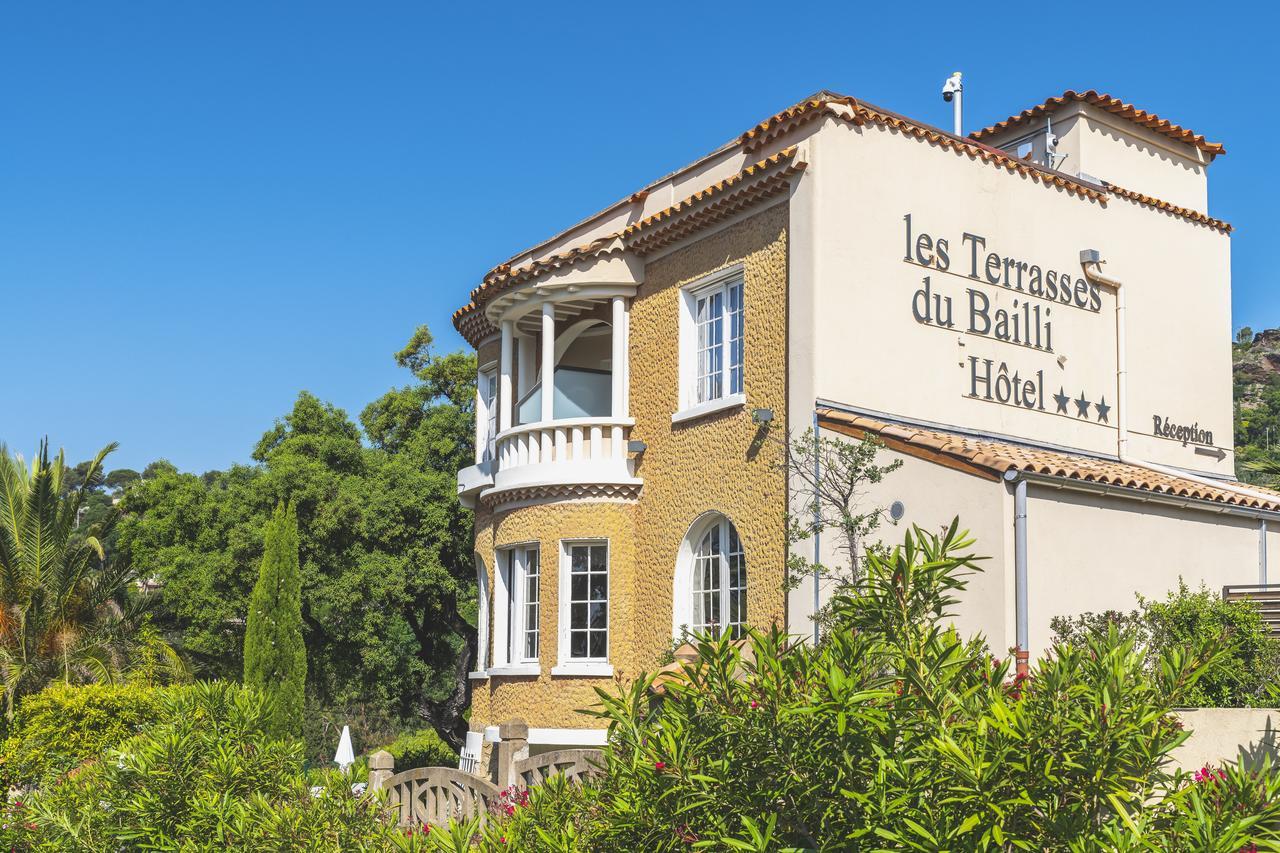 Hotel Les Terrasses Du Bailli Le Le Rayol-Canadel-sur-Mer Esterno foto