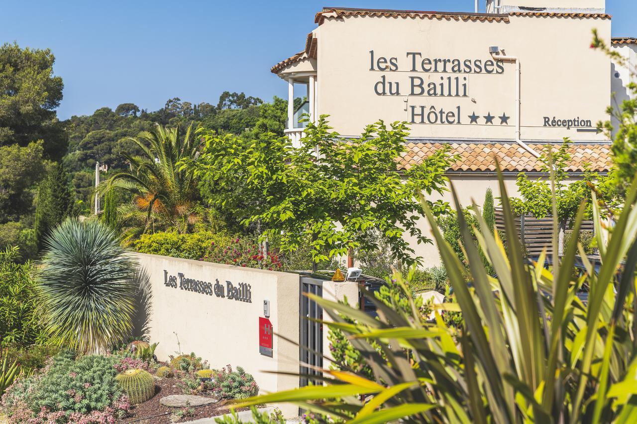 Hotel Les Terrasses Du Bailli Le Le Rayol-Canadel-sur-Mer Esterno foto